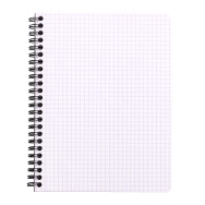 Rhodia Classic Wirebound Notebook - Medium - White - Squared - Picture 1